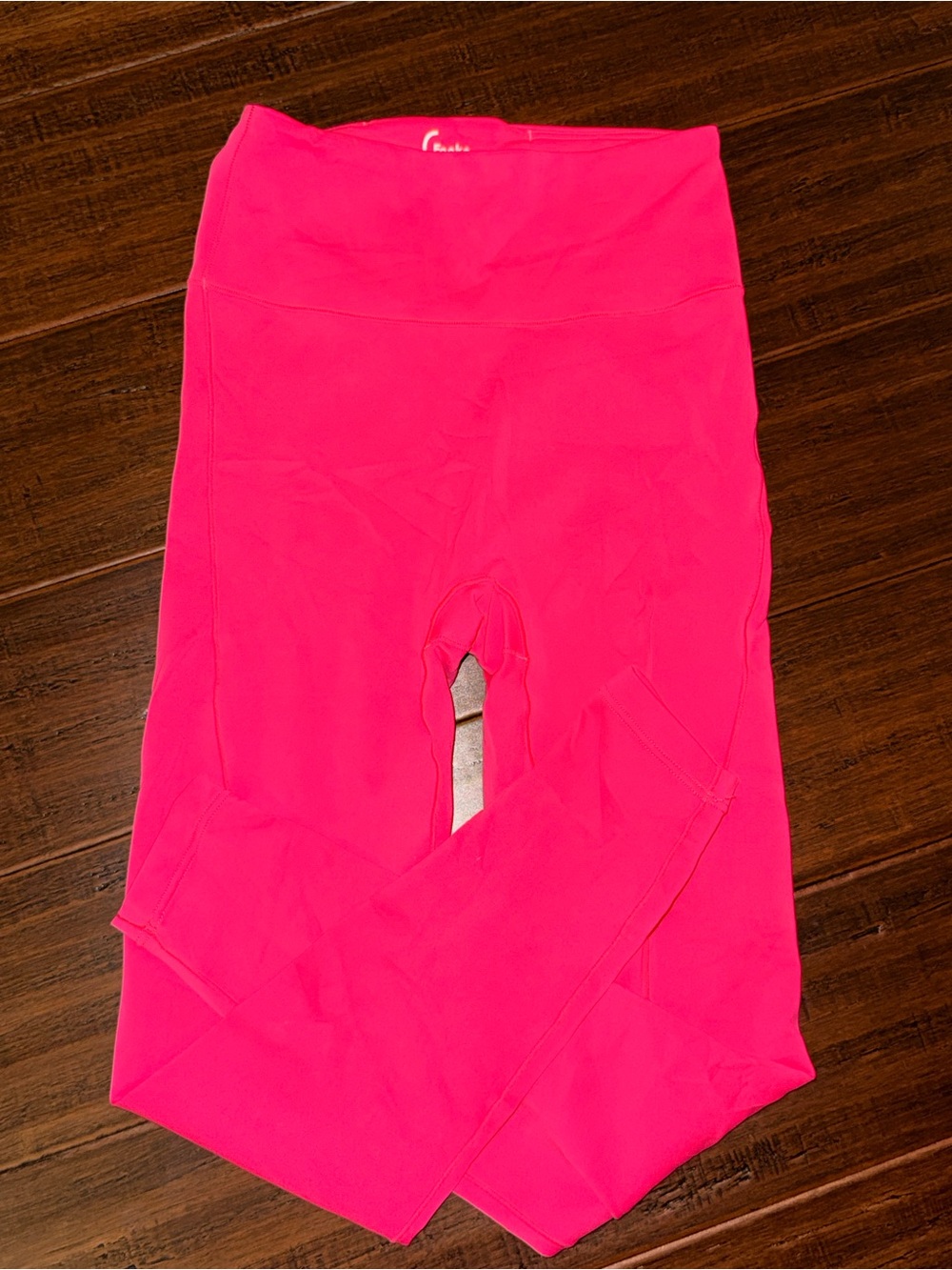 High-Waist Hot Pink Performance Leggings